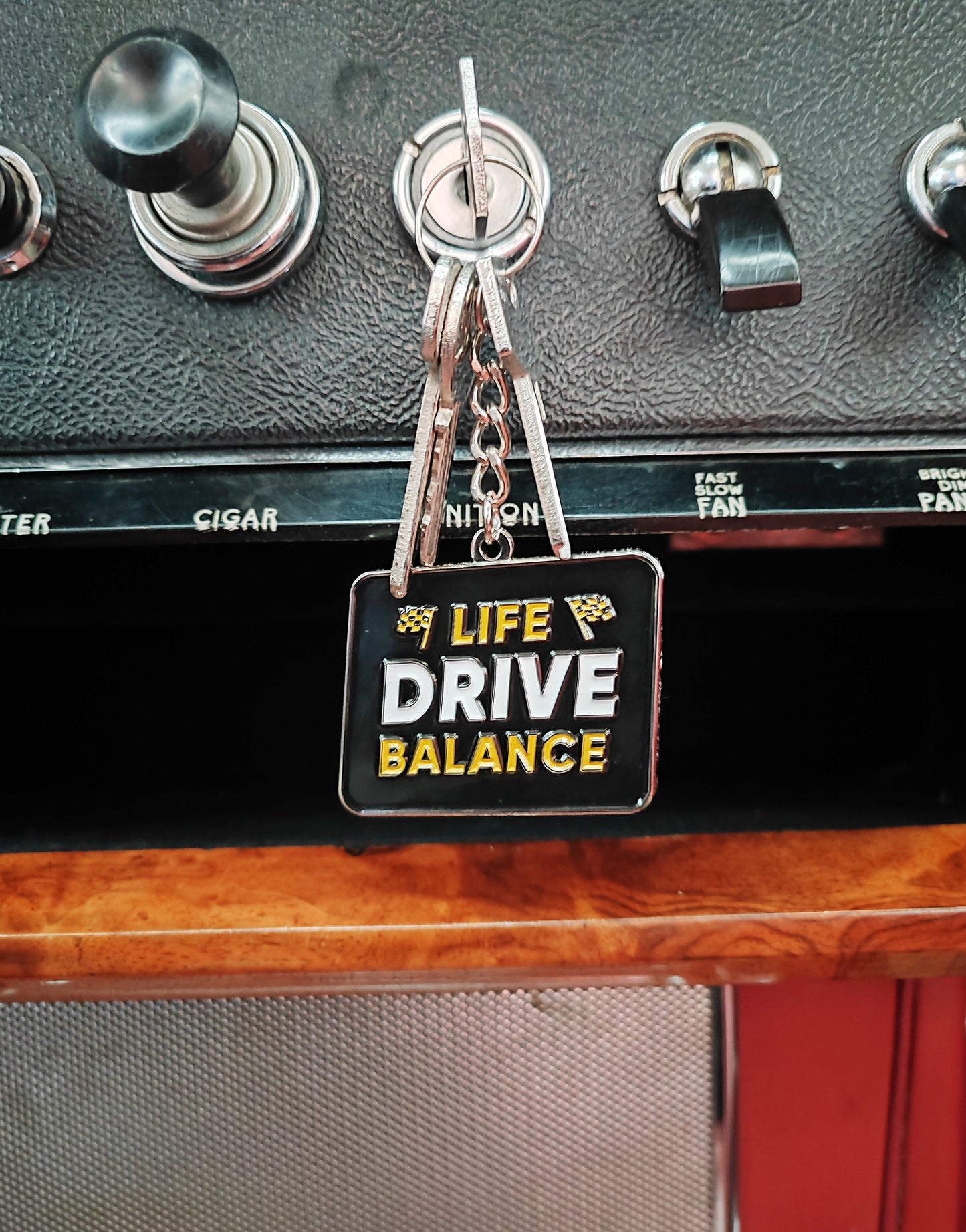 Keychaine - Live.Drive.Balance