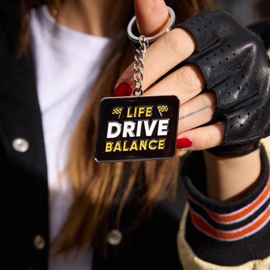 Keychaine - Live.Drive.Balance